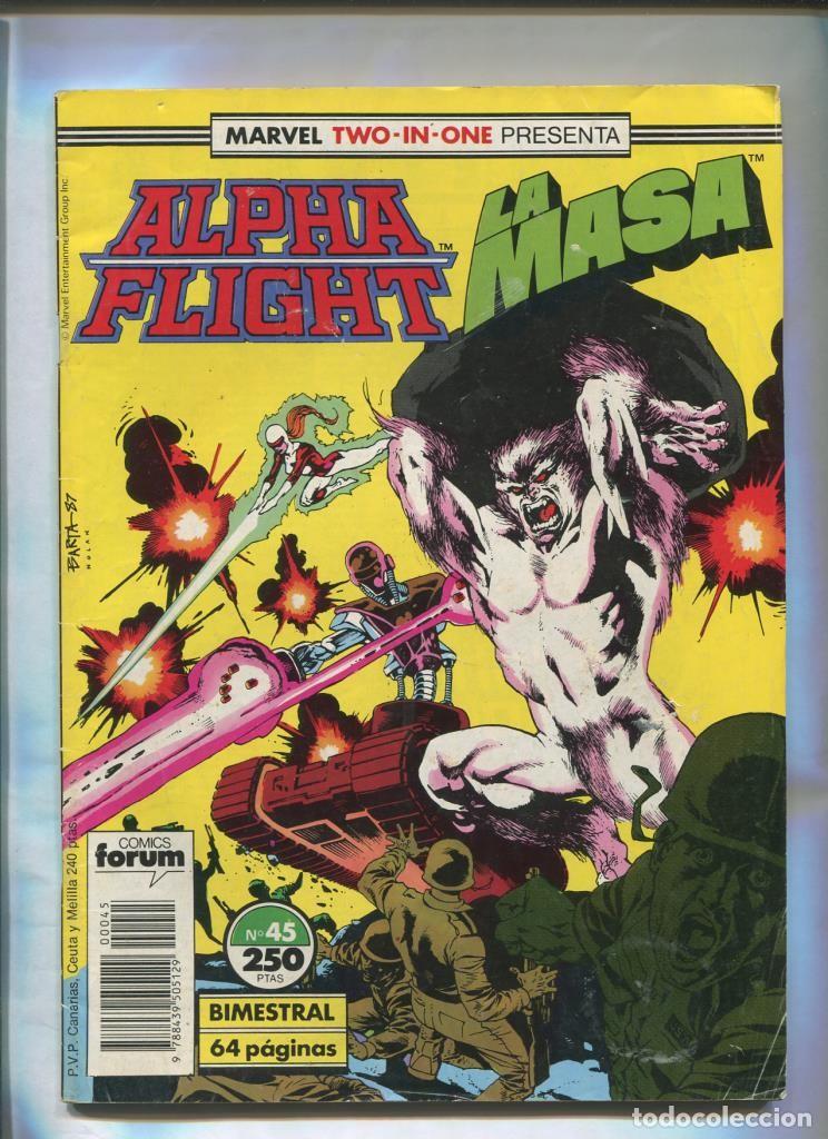C&oacute;mics: Alpha Flight - La Masa volumen 1 numero 45 - varios - Foto 1
