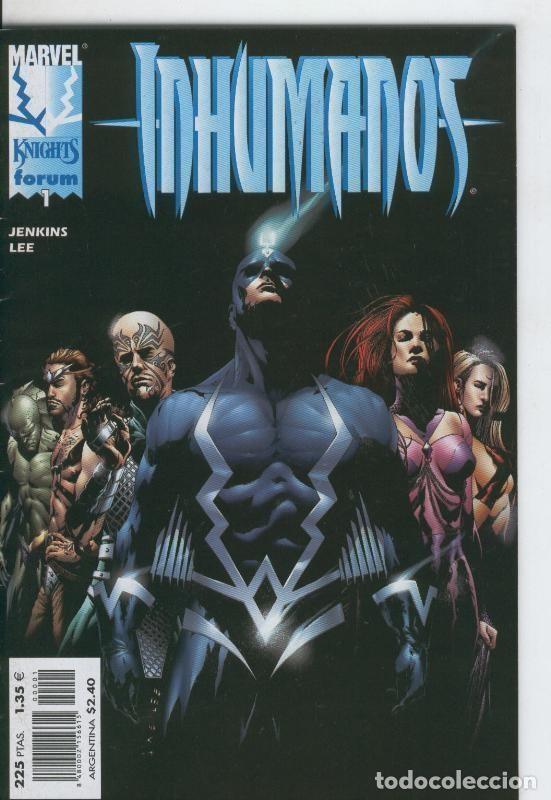 Fumetti: Marvel Knights: Inhumanos numero 01 - Jenkins-Lee