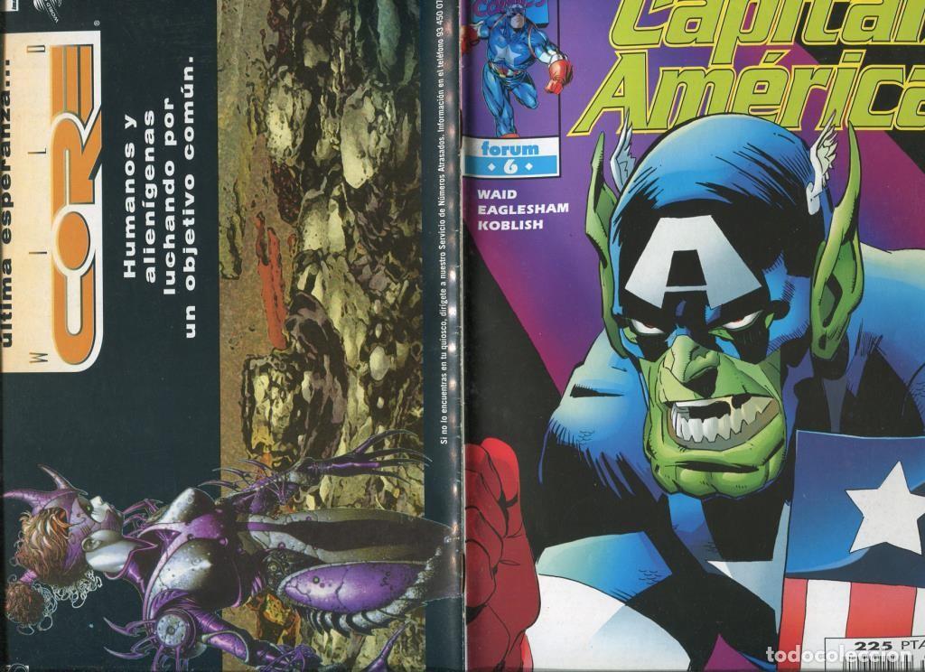 C&oacute;mics: Capitan America volumen 4 numero 06: Poder y gloria - varios - Foto 1