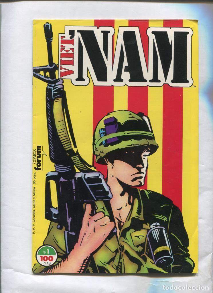 Comics: Vietnam numero 01: Primera patrulla (numerado 1 en trasera) - varios