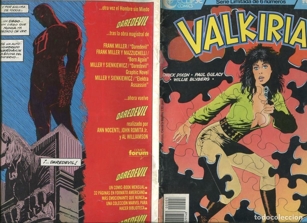 Comics: Valkiria numero 3 (numerado 2 en trasera): Juicio - Chuck Dixon - Brent Anderson