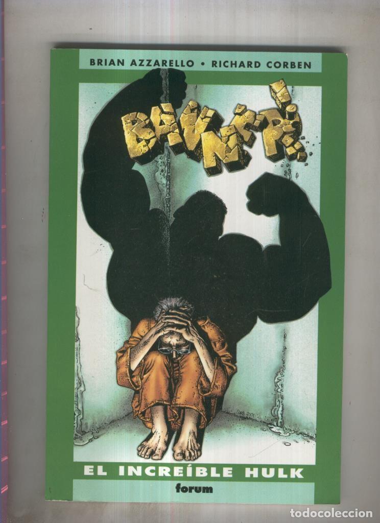 C&oacute;mics: El increible Hulk; Banner - Brian Azzarello - Richard Corben - Foto 1