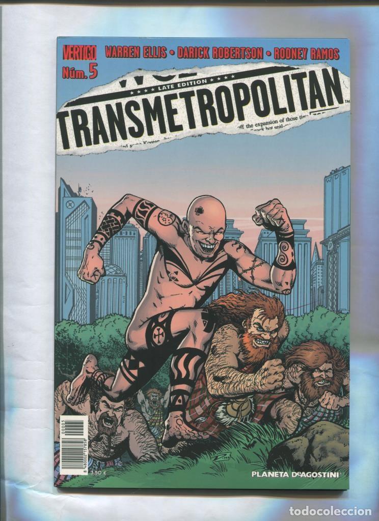 C&oacute;mics: Vertigo: Transmetropolitan numero 05 - Warren Ellis-Darick Robertson
