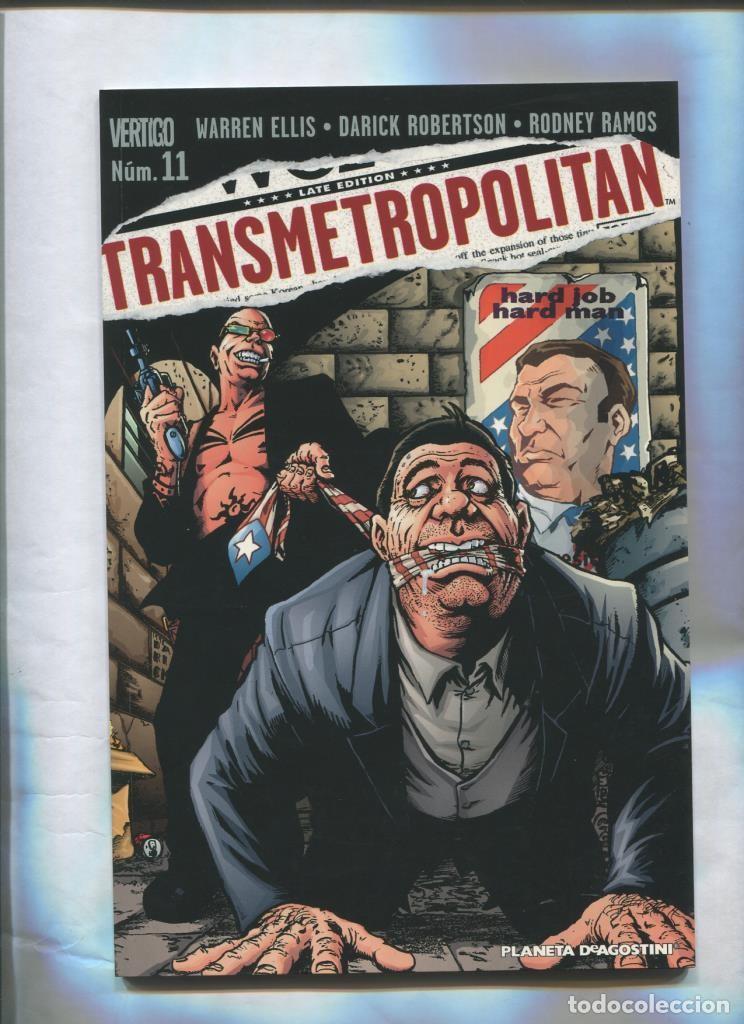 C&oacute;mics: Vertigo: Transmetropolitan numero 11 - Warren Ellis-Darick Robertson