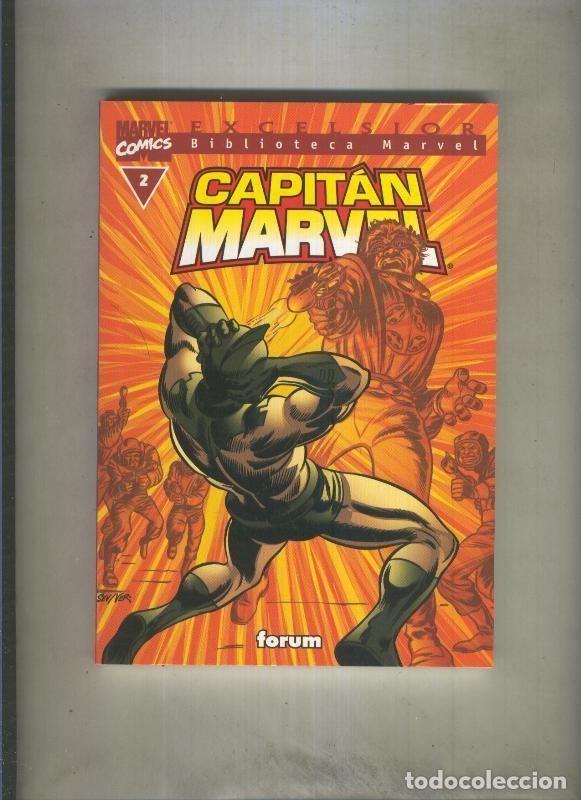 C&oacute;mics: Biblioteca Marvel Excelsior: Capitan Marvel numero 02 - varios - Foto 1