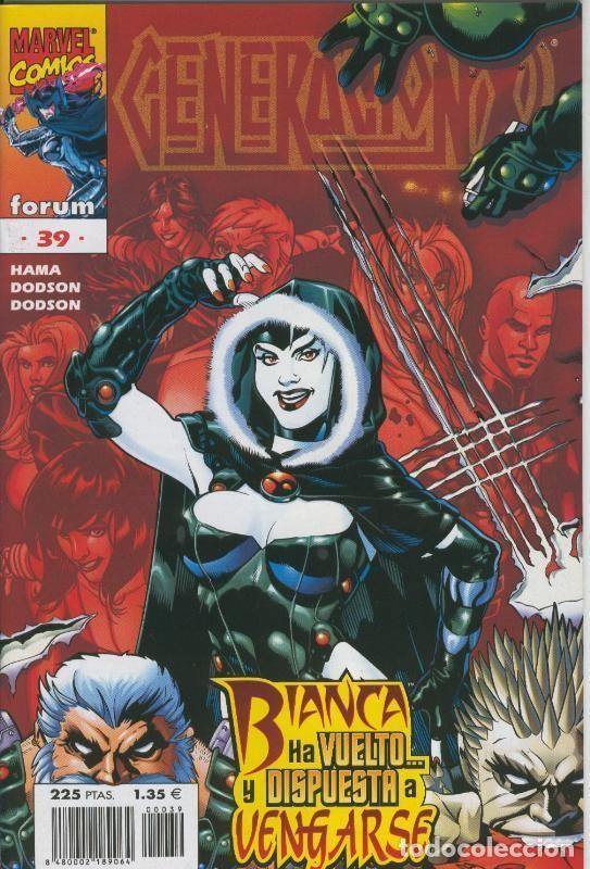 Fumetti: Generacion X volumen 2 numero 39: (papel algo acartonado por haber estado en lugar humedo) - Varios