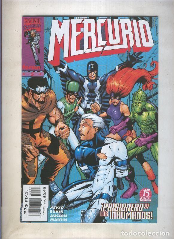 Comics : Mercurio numero 05: Ciudad de locos - Peger-Jones