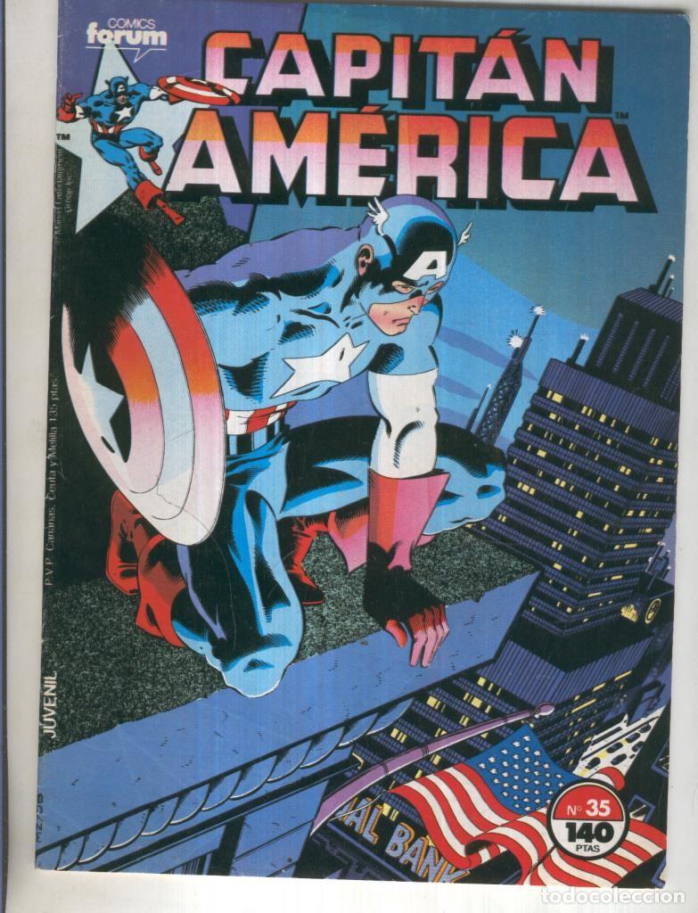 Comics: Capitan America volumen 1 numero 035: America la maldita - varios