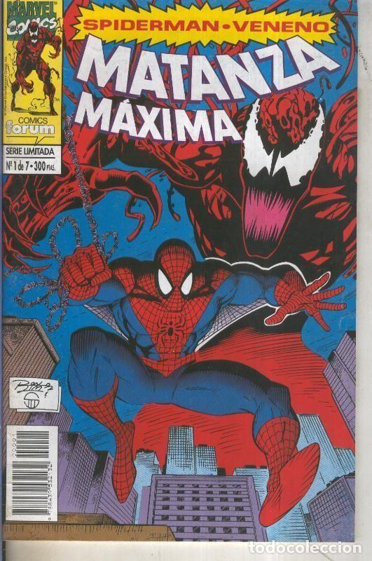 C&oacute;mics: Spiderman-Veneno: Matanza Maxima numero 1 - Varios - Foto 1
