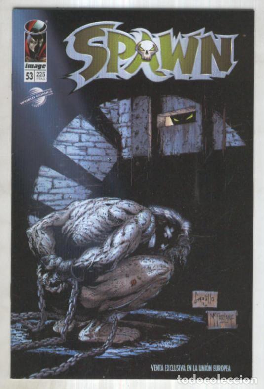 C&oacute;mics: SPAWN, Vol.1 No.53: Kahn (World Comics 1998) - Todd McFarlane - Foto 1