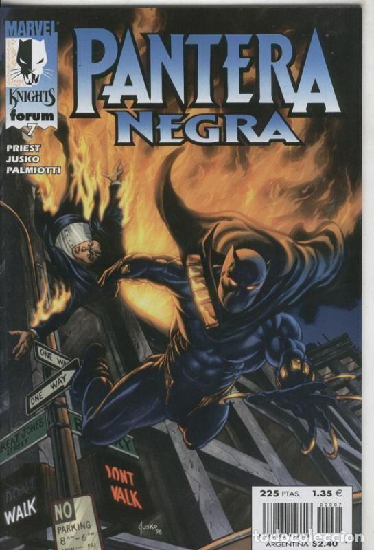 C&oacute;mics: Marvel Knights: Pantera Negra numero 07 - Priest-Texeira - Foto 1