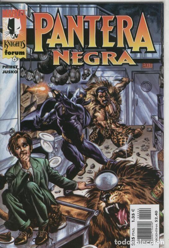 C&oacute;mics: Marvel Knights: Pantera Negra numero 06 - Priest-Texeira - Foto 1