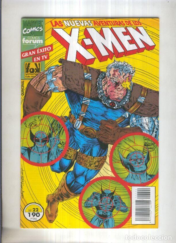 Comics: LAS AVENTURAS DE LOS X-MEN, Vol.1 No.22: Fugitivos del tiempo (Forum 1995) - Ralph Macchio y Scott