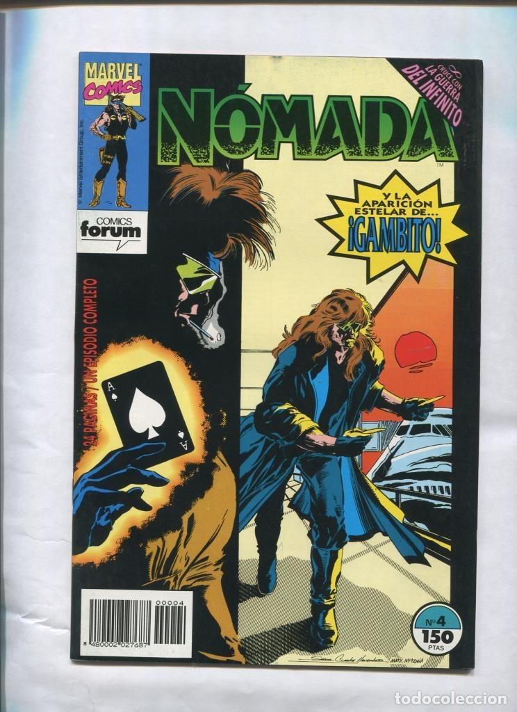 Comics : Nomada numero 4: cruce con guerra infinito y la aparicion de Gambito - Fabian Nicieza - Hawbaker