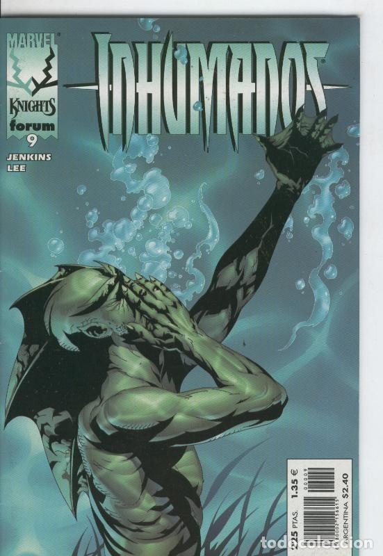 Comics: Marvel Knights: Inhumanos numero 09 - Jenkins-Lee