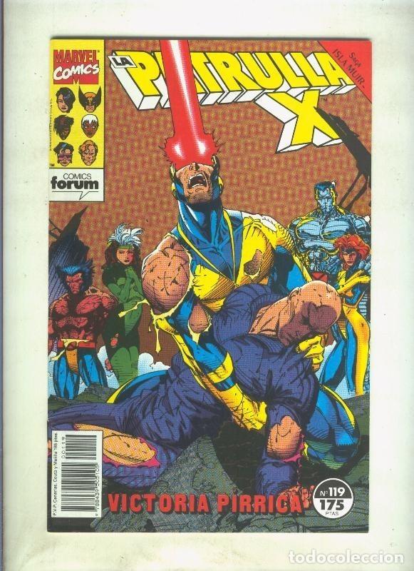 Comics: La Patrulla X volumen 1 numero 119: Saga Isla Muir (numerado 2 en trasera) - Varios