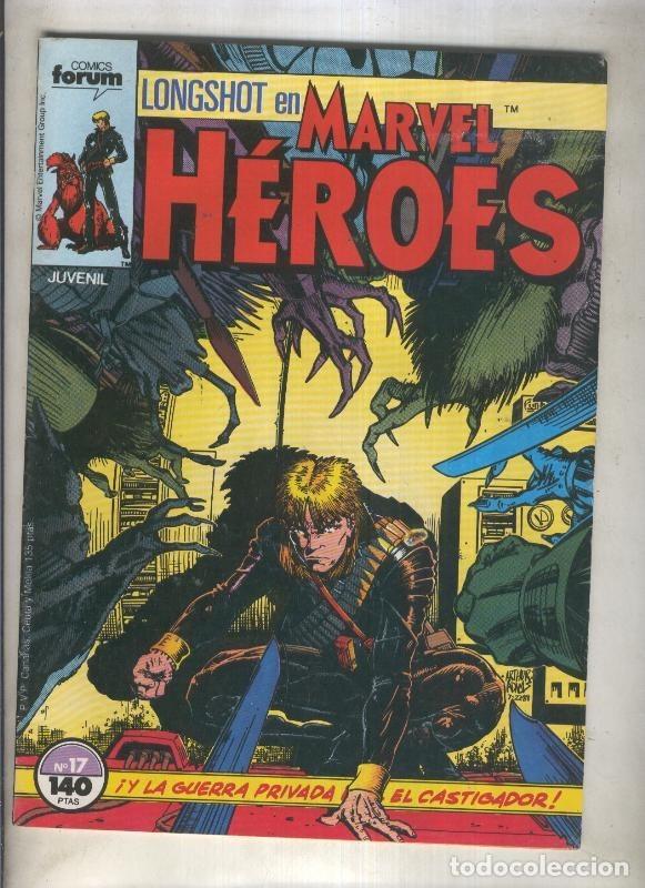 C&oacute;mics: Marvel Heroes numero 17: Longshot (numerado 2 en trasera) - Varios - Foto 1