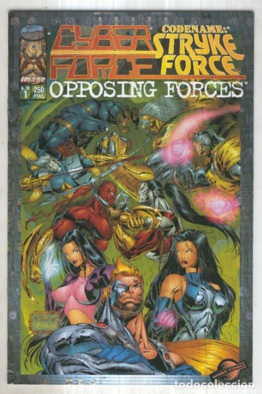 Comics: CYBER FORCE STRIKEFORCE: OPPOSING FORCES, Vol.1: Numero 01 - Steve Gerber