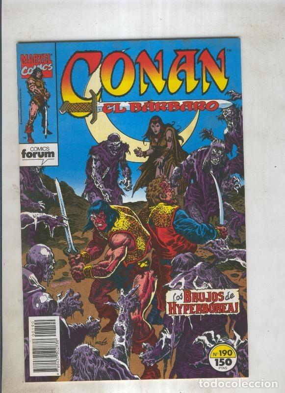C&oacute;mics: Conan el Barbaro primera edicion numero 190 - varios - Foto 1
