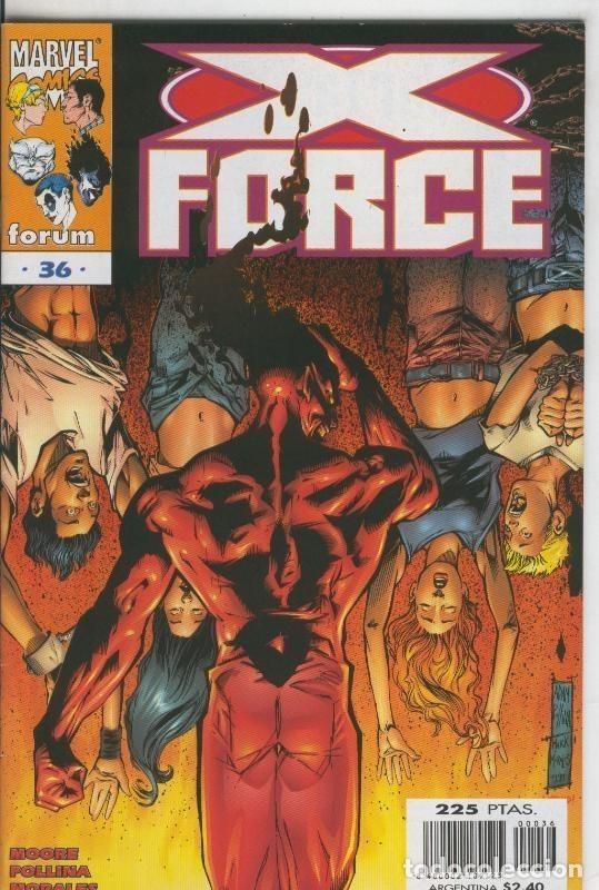 C&oacute;mics: X Force volumen 2 numero 36: Deseos ardientes - Varios - Foto 1