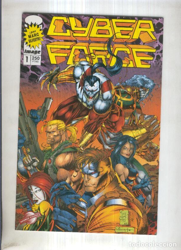 C&oacute;mics: CYBER FORCE, Vol.01 Numero 01: Killer Instinct (World Comics 1994) - Eric Silvestri - Foto 1