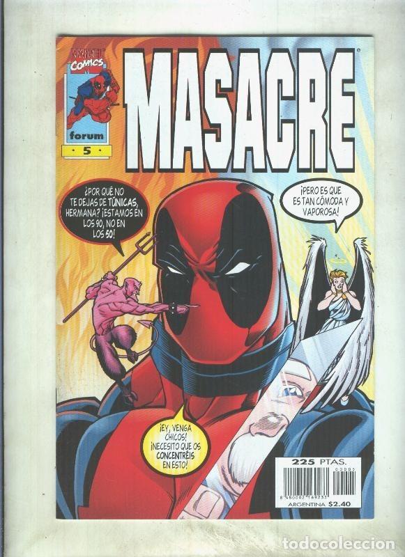 C&oacute;mics: Masacre volumen 3 numero 05 - Varios - Foto 1
