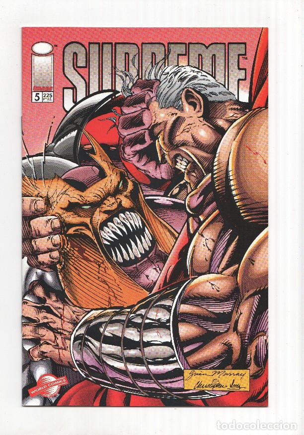Comics: SUPREME, Vol.1, Numero 05: Khrome el Conquistador (World Comics) - Rob Liefeld