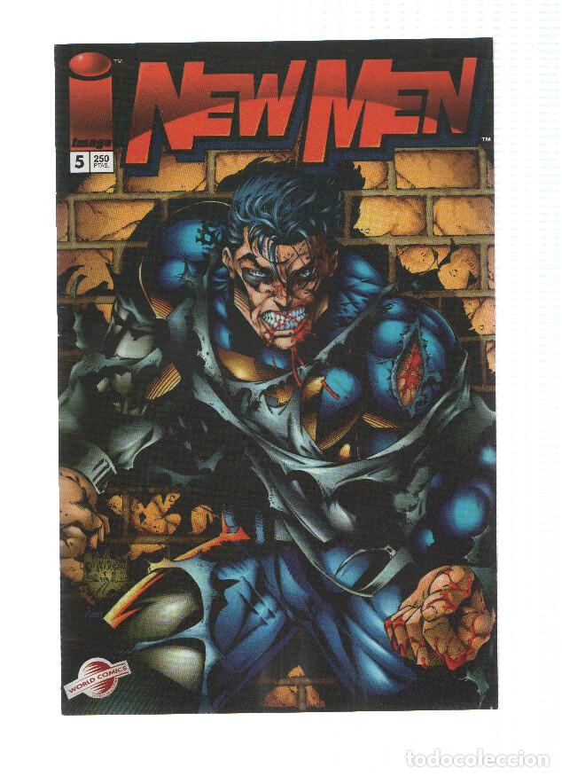 C&oacute;mics: NEW MEN, Volumen 1: Numero 05 (World Comics) - Rob Liefeld - Foto 1