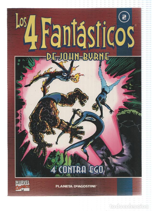 Comics: Los 4 Fantasticos de John Byrne coleccionable numero 02: 4 contra Ego - John Byrne