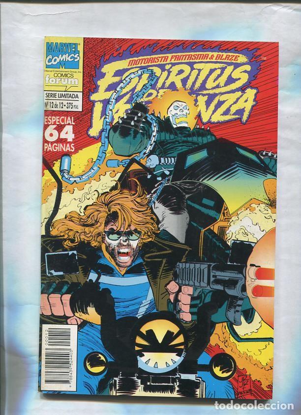 C&oacute;mics: Motorista Fantasma & Blaze: Espiritus de Venganza numero 12, fin de la coleccion - Varios