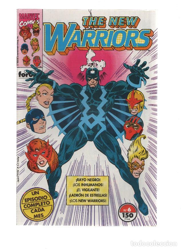 Fumetti: The New Warriors volumen 1 numero 06: la condicion inhumana - Varios