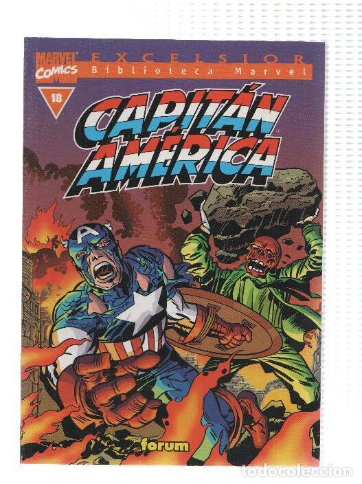 C&oacute;mics: Biblioteca Marvel Excelsior: Capitan America numero 18 - varios - Foto 1