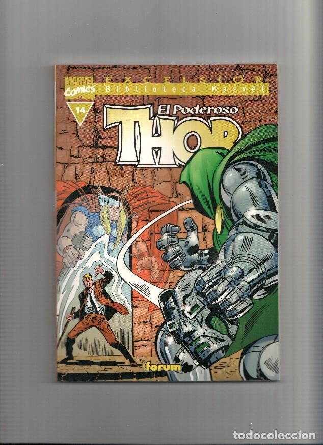C&oacute;mics: Biblioteca Excelsior: El Poderoso Thor numero 14: El fin en llamas - varios - Foto 1