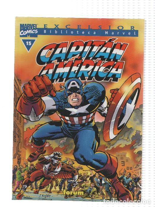 C&oacute;mics: Biblioteca Marvel Excelsior: Capitan America numero 15 - varios - Foto 1