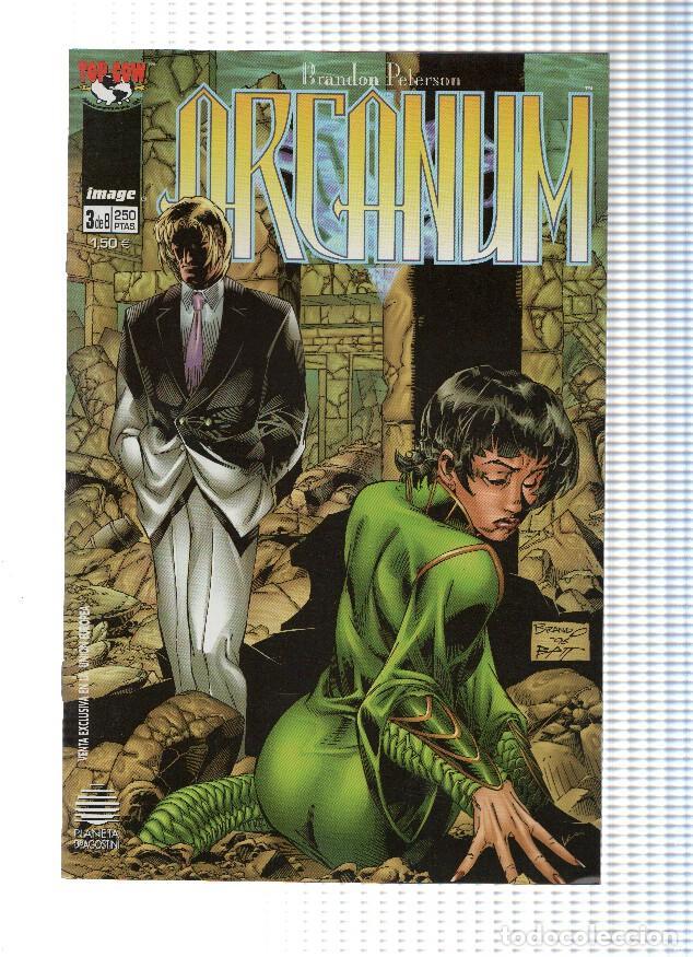 Comics: Arcanum numero 3 - Brandon Peterson