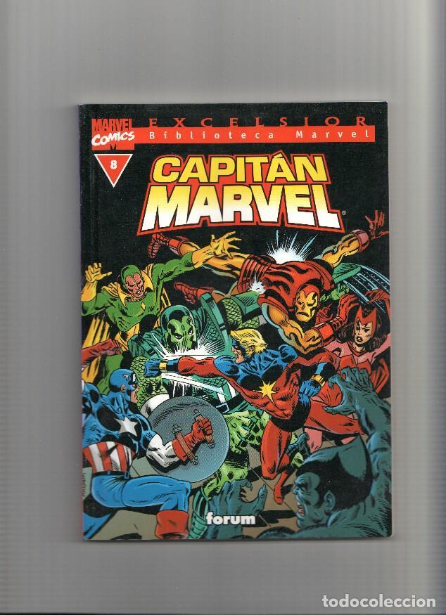 C&oacute;mics: Biblioteca Excelsior: Capitan Marvel numero 08: Crisol - varios - Foto 1