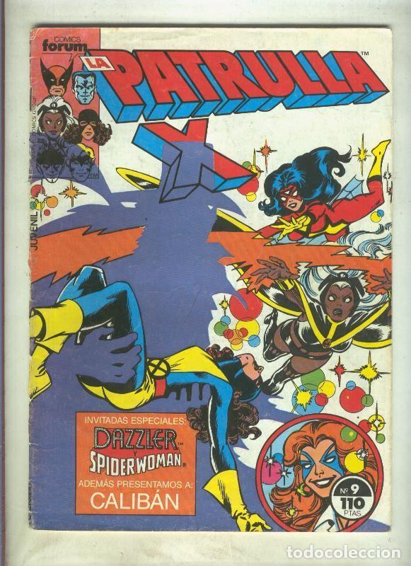 C&oacute;mics: La Patrulla X volumen 1 numero 009: Llora, mutante (numerado 3 en trasera) - Varios