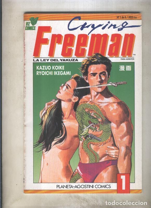 C&oacute;mics: Crying Freeman numero 1 (numerado 2 en interior cubierta) - Ryoichi Ikegami