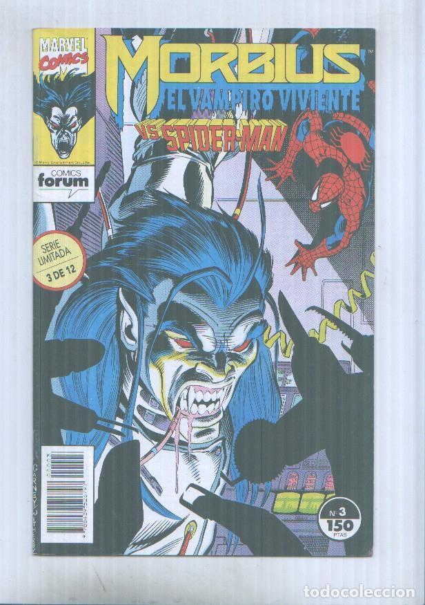 C&oacute;mics: Morbius el vampiro viviente numero 03 - Varios - Foto 1