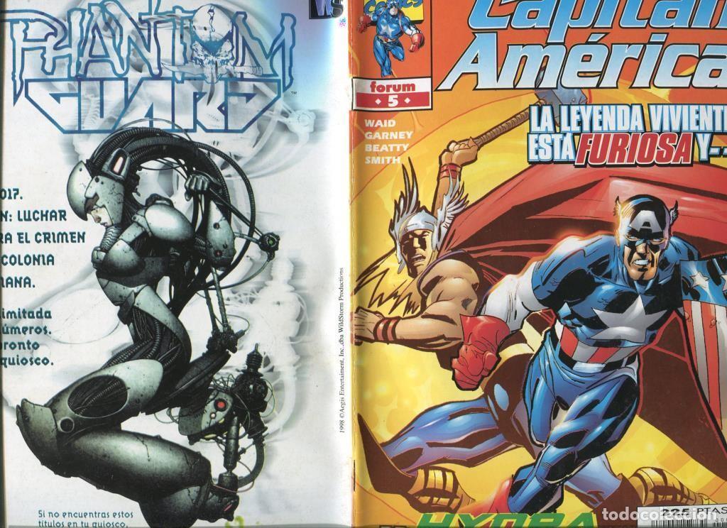 C&oacute;mics: Capitan America volumen 4 numero 05: Poder y gloria - varios - Foto 1