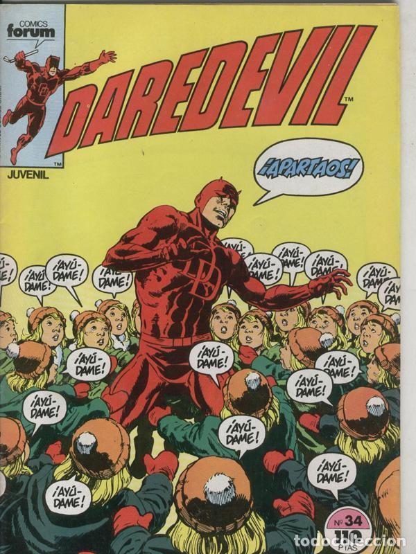 C&oacute;mics: Daredevil volumen 1 numero 34 - Arthur Byron Cover-David Mazzuchelli - Foto 1
