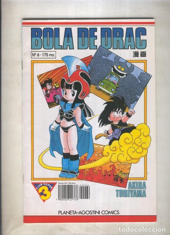 C&oacute;mics: Bola de Drac serie blanca numero 006 (numerado 1 en trasera) - Akira Toriyama