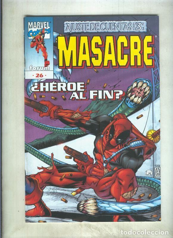 C&oacute;mics: Masacre volumen 3 numero 26 - Varios - Foto 1