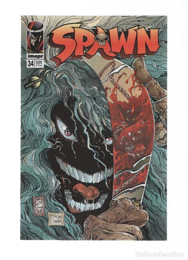 C&oacute;mics: SPAWN, Volumen 1 Numero 34: Freak (World Comics) - Todd McFarlane - Foto 1