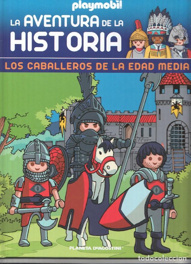 C&oacute;mics: Playmobil: la aventura de la historia numero 18: Los caballeros de la edad media (ES SOLO EL ALBUM)