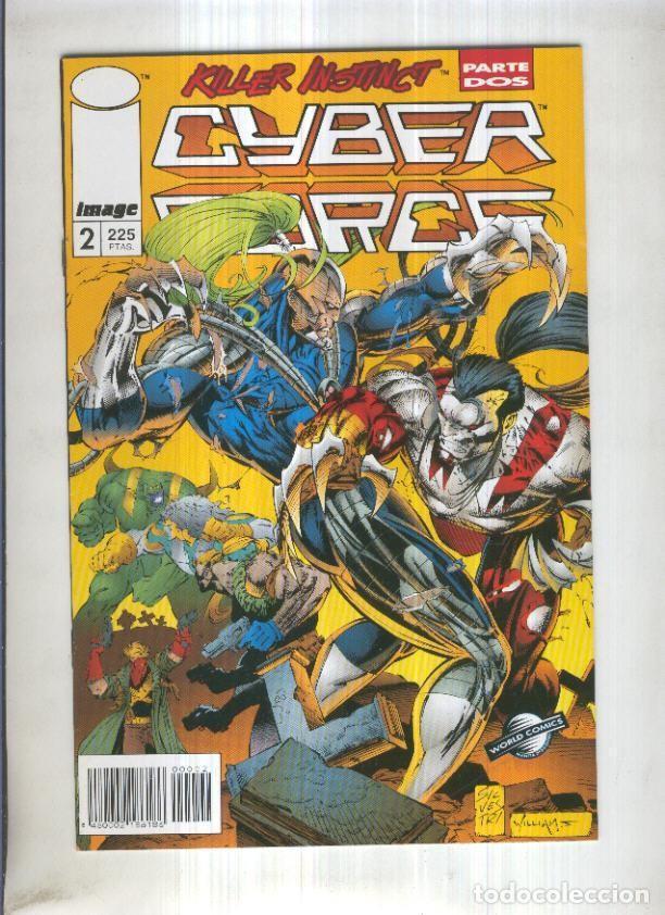 C&oacute;mics: CYBER FORCE, Vol.01 Numero 02: Killer Instinct 2 (World Comics 1995) - Eric Silvestri - Foto 1
