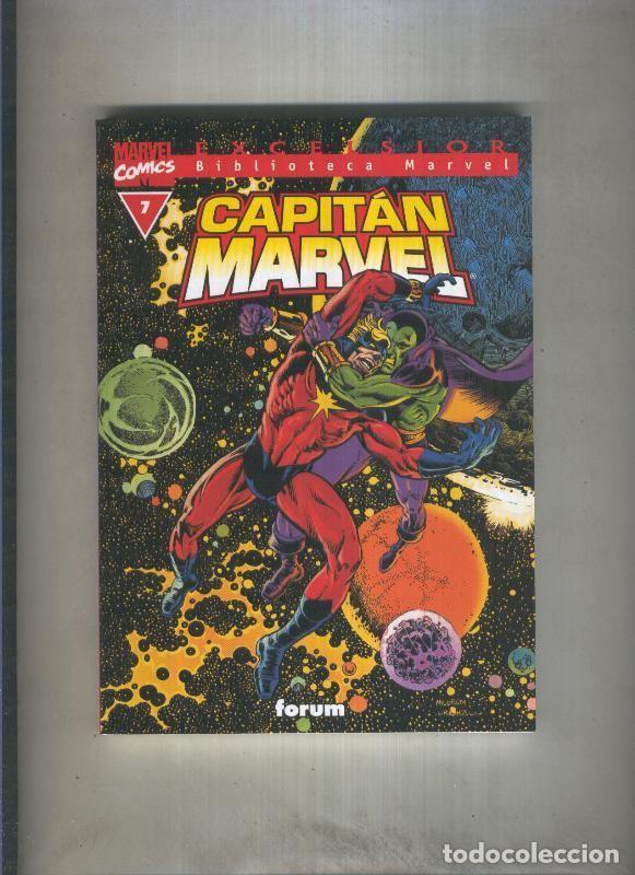 C&oacute;mics: Biblioteca Marvel Excelsior: Capitan Marvel numero 07 - varios - Foto 1