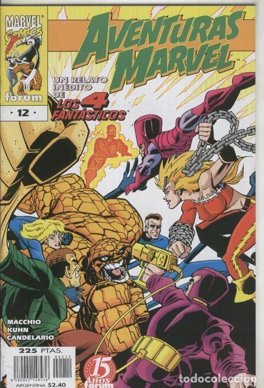 Comics: Aventuras Marvel numero 12: Los 4 Fantasticos: Los lazos que unen - Macchio-Kuhn-Candelario