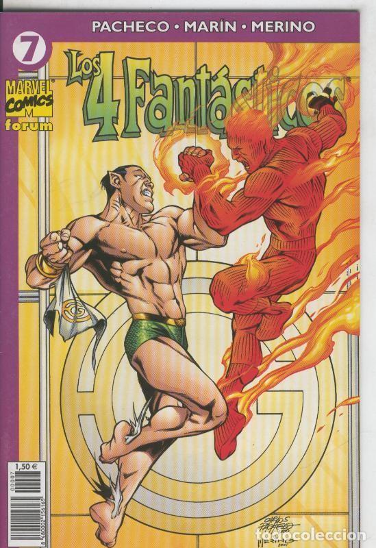 Comics: Los 4 Fantasticos volumen 4 numero 07: De peligro en peligro - Carlos Pacheco-Marin-Merino