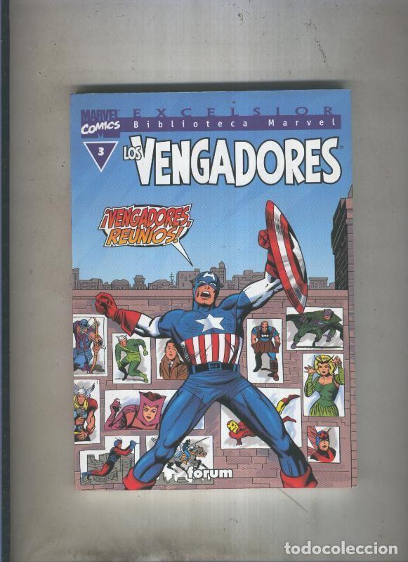 C&oacute;mics: Biblioteca Marvel Excelsior: Los Vengadores numero 03 - Varios - Foto 1
